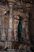 The great Chola temples of Tamil Nadu - The Sri Ranganatha Temple of Srirangam. A subsidiary shrine to the west of the fourth courtyard. 